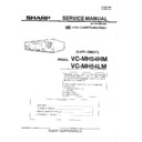 Sharp VC-MH54HM (serv.man2) Service Manual
