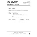 Sharp VC-MH54HM (serv.man5) Technical Bulletin