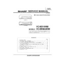 Sharp VC-MH834 (serv.man2) Service Manual