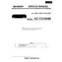 Sharp VC-T310HM (serv.man2) Service Manual