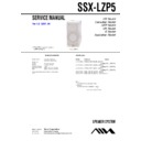 Sony AWP-ZP3, AWP-ZP5, SSX-LZP5 Service Manual