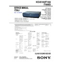 Sony BDV-IS1000, BDV-IT1000, BDV-IT1000ES, HCD-IS1000, HCD-IT1000 Service Manual