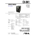 Sony BMZ-K1, CX-BK1 Service Manual