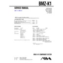 Sony BMZ-K1 Service Manual