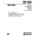 Sony CDP-C661, SEN-R4820 Service Manual