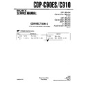 cdp-c90es, cdp-c910 service manual