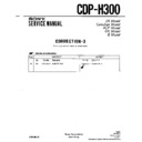 Sony CDP-H300 (serv.man2) Service Manual