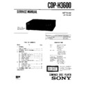 Sony CDP-H3600, FH-E737CD, FH-E838CD, MHC-2600, MHC-3600 (serv.man2) Service Manual