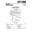 cdp-h3600 (serv.man2) service manual