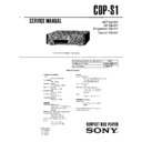 cdp-s1, shc-s1, shc-s2, shc-s3 (serv.man2) service manual
