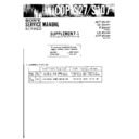 Sony CDP-S107, CDP-S27 Service Manual