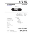 cfd-222 (serv.man3) service manual