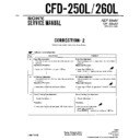 cfd-250l, cfd-260l (serv.man3) service manual