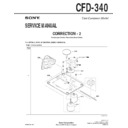 Sony CFD-340 (serv.man3) Service Manual
