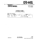 Sony CFD-440L (serv.man2) Service Manual
