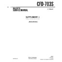 Sony CFD-703S (serv.man2) Service Manual
