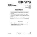cfd-757, cfd-767 service manual