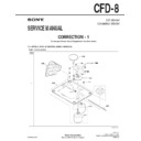 Sony CFD-8 (serv.man3) Service Manual