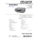 cfd-s07cp service manual