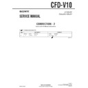 Sony CFD-V10 (serv.man13) Service Manual