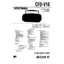 Sony CFD-V10 (serv.man3) Service Manual