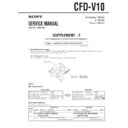 Sony CFD-V10 (serv.man7) Service Manual