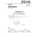 Sony CFD-V10 (serv.man8) Service Manual