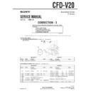 Sony CFD-V20 (serv.man18) Service Manual