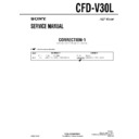 Sony CFD-V30L (serv.man4) Service Manual
