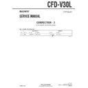 Sony CFD-V30L (serv.man5) Service Manual