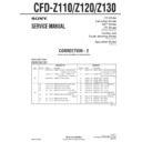 Sony CFD-Z110, CFD-Z120, CFD-Z130 (serv.man5) Service Manual