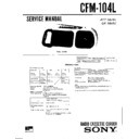 cfm-104l service manual