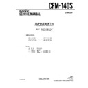 cfm-140s service manual
