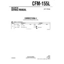 Sony CFM-155L (serv.man2) Service Manual