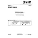 cfm-d1 service manual