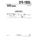Sony CFS-1055L (serv.man3) Service Manual