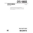 cfs-1065s service manual