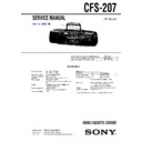cfs-207 service manual