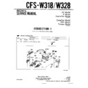 Sony CFS-W318, CFS-W328 (serv.man2) Service Manual