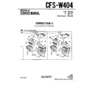 cfs-w404 service manual
