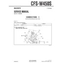 Sony CFS-W450S (serv.man2) Service Manual