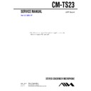 cm-ts23 service manual