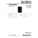 cmt-bx10, ss-cbx10 service manual