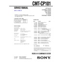 Sony CMT-CP101 Service Manual
