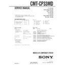 Sony CMT-CP33MD Service Manual