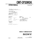 cmt-cp33mdk service manual