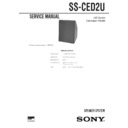 Sony CMT-ED2, CMT-ED2U, SS-CED2U Service Manual
