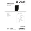 cmt-hx35r, ss-chx35r service manual