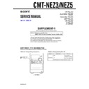 Sony CMT-NEZ3, CMT-NEZ5 (serv.man2) Service Manual