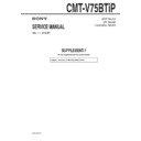 Sony CMT-V75BTIP (serv.man2) Service Manual